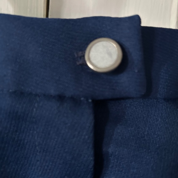 Vintage 1970s Women’s Navy Blue Trousers/Pants Country Suburbans By Country Miss - Picture 2 of 4